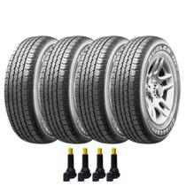 Combo 4 Pneus Toro Renegade Pajero Duster 215/65r16 98t Dueler H/t 684 II Bridgestone + Bico Valvula Tr414