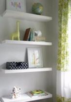 Combo 4 Prateleiras Mdf/Mdp 15mm Kit Organizador Parede Suporte Cantoneira 45x10 Branco Combo 4 Prateleiras Mdf/Mdp 15mm Kit Organizador Parede Suporte Cantoneira 45x10 Branco