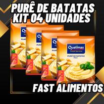 Combo 4 pure de batata 800 gr pacote qualimax Combo 4 pure de batata 800 gr pacote qualimax