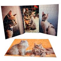Combo 4 Quebra-Cabeças Gatinhos Fofos Catlover 40 Peças Combo 4 Quebra-Cabeças Gatinhos Fofos Catlover 40 Peças