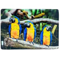 Combo 4 Quebra-cabeças Passarinhos 60 peças Divertido Combo 4 Quebra-cabeças Passarinhos 60 peças Divertido