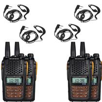 Combo 4 Rádios Comunicadores Baofeng UV-6R