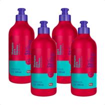 Combo 4 Shampoo para Filhotes Pelo Amor Ibasa - 500ml