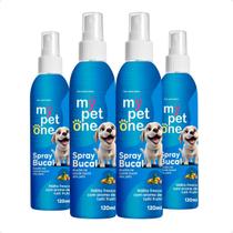 Combo 4 Spray Bucal Tutti Frutti Mypetone para Cães e Gatos - 120mL Combo 4 Spray Bucal Tutti Frutti Mypetone para Cães e Gatos - 120mL