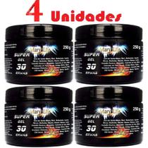 Combo 4 Super Gel 30 Ervas 250g Super Potencia Para Conforto