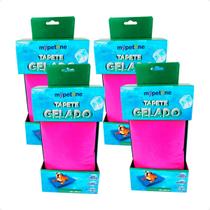 Combo 4 Tapete Gelado Mypetone 50x90 Grande para Cães Rosa Combo 4 Tapete Gelado Mypetone 50x90 Grande para Cães Rosa