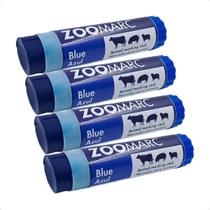 Combo 4 Tinta Marcadora em Bastão 57g Zoomarc - Azul