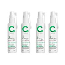 Combo 4 Tônicos Capilares Energy Amavia Fortificante Crescer - amávia
