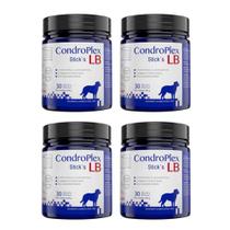 Combo 4 Unidades Condroplex LB Sticks 30 Bastões 630g sup Cães - Avert