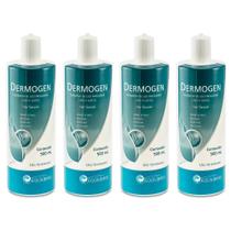 Combo 4 unidades Dermogen Equilíbrio Shampoo para Cães e Gatos - 500 ml