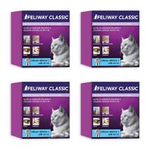 Combo 4 unidades Feliway Classic Completo com Difusor - 48 ml