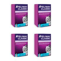 Combo 4 unidades Feliway Classic Refil para Difusor - 48 ml