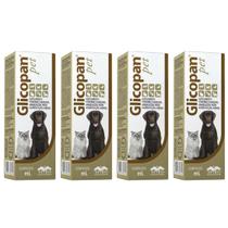 Combo 4 Unidades Glicopan Pet 125 ml Suplemento Cães e Gatos - Vetnil Combo 4 Unidades Glicopan Pet 125 ml Suplemento Cães e Gatos - Vetnil