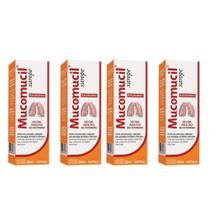 Combo 4 unidades Mucomucil xarope - 50 ml