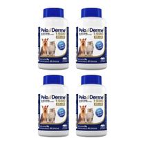 Combo 4 Unidades Pelo E Derme 1500 Mg - 60 Comprimidos