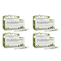 Combo 4 Unidades Probiotico Pet 14G suplemento Cães e Gatos - Avert