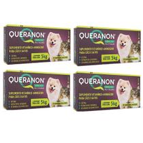 Combo 4 Unidades Queranon Small Size 5 kg Cães e Gatos 30 comp - Avert
