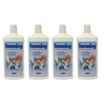 Combo 4 unidades Sanadog Shampoo - 500 ml