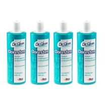 Combo 4 unidades Shampoo Antibacteriano Agener União Dr.Clean Cloresten - 500 ml