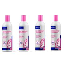 Combo 4 unidades Shampoo Virbac Episoothe para Peles Sensíveis e Irritadas - 500 ml