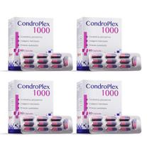 Combo 4 unidades Suplemento Alimentar CondroPlex 1000 Cães Médio e Grande Porte - 60 Capsulas