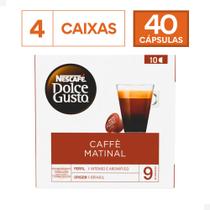 Combo 40 Cápsulas Caffé Matinal Dolce Gusto