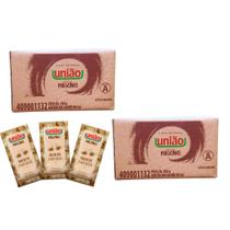 Combo 400 Sachês Açúcar Mascavo União Sabor Natural e Praticidade