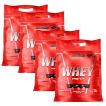 Combo 4x Nutri Whey Iso/conc 907g Integral Medica