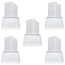 Combo 5 Bandeja Isopor B2 100Unid Refeiçao Descartavel