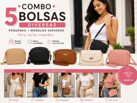 Combo 5 bolsa diversa Combo 5 bolsa diversa