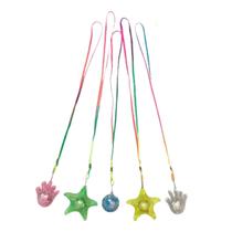 Combo 5 Colar Pisca Sortido Festa Lembrancinha Acessorio