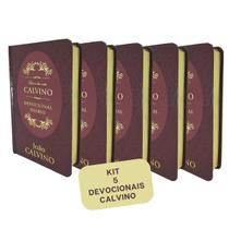 Combo 5 Devocionais Pão Diário - Estudo E Meditações Bíblicas Com Spurgeon/Calvino/Billy Graham/Intencionais