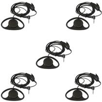 Combo 5 Fones de Ouvido Para Rádio Comunicador T210BR T600