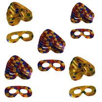 Combo 5 Pacote Mascara Holografica Carnaval Festa Decoração Combo 5 Pacote Mascara Holografica Carnaval Festa Decoração