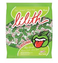 Combo 5 pacotes Bala Mastigável Maçã Verde Lilith 500g