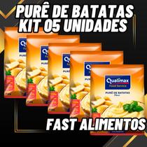 Combo 5 pure de batata 800 gr pacote qualimax Combo 5 pure de batata 800 gr pacote qualimax