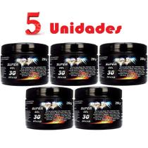 Combo 5 Super Gel 30 Ervas 250g Super Potencia Conforto