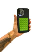 Combo 5 Suportes Adesivos Ventosa P/ Celular Tiktok Verde