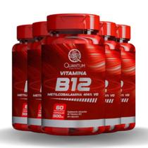 Combo 5 Vitamina B12 Metilcobalamina 300 Cáps 500mg