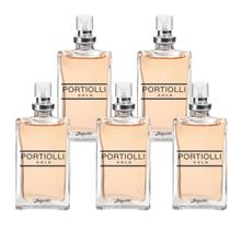 Combo 5un Colônia Portiolli Gold 25ml - Jequiti