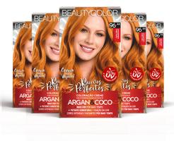 Combo 5un. Coloração Kit Beautycolor 96.44