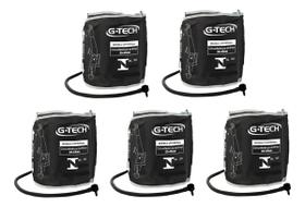 Combo 5x Braçadeira Adulto Grande 23x43cm Reposição Preto