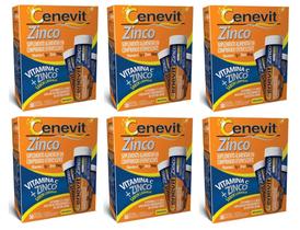 Combo 6 caixas Cenevit Zinco 1g 30 Comprimidos Efervescentes - Legrand
