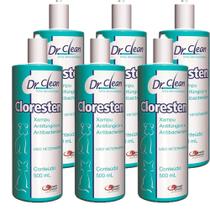 Combo 6 Cloresten Shampoo Agener União - 500ml