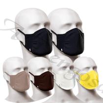 Combo 6 Máscara LUPO - (1 Branca, 1 Amarela, 2 Preta, 1 Marrom e 1 Nude)