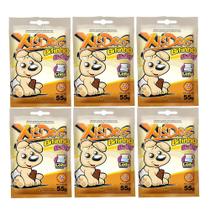 Combo 6 pacotes Bifinho para Cachorro filhote Petisco bifinho baby macio cães filhotes Xisdog Combo 6 pacotes Bifinho para Cachorro filhote Petisco bifinho baby macio cães filhotes Xisdog