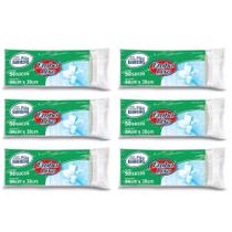 Combo 6 Pacotes Com 50 Unidades Saco De Lixo Embalixo