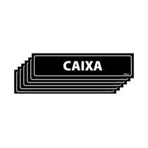 Combo 6 Placas De Sinalização Caixa 30x7 Ecom IA - A-401 F9e