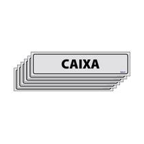 Combo 6 Placas De Sinalização Caixa 30x7 Ecom IA - B-501 F9e