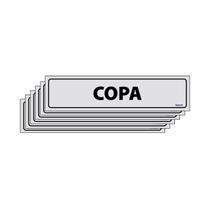 Combo 6 Placas De Sinalização Copa 30x7 Ecom IA - B-512/1 F9e